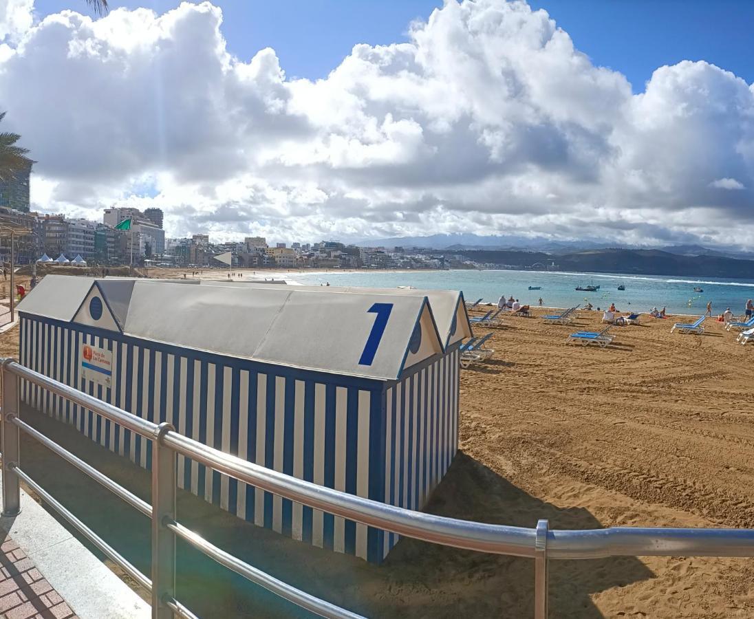 ラスパルマス・デ・グランカナリアLas Canteras La Naval Beachアパートメント エクステリア 写真