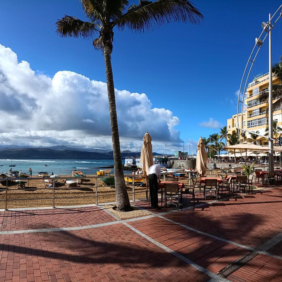 ラスパルマス・デ・グランカナリアLas Canteras La Naval Beachアパートメント エクステリア 写真