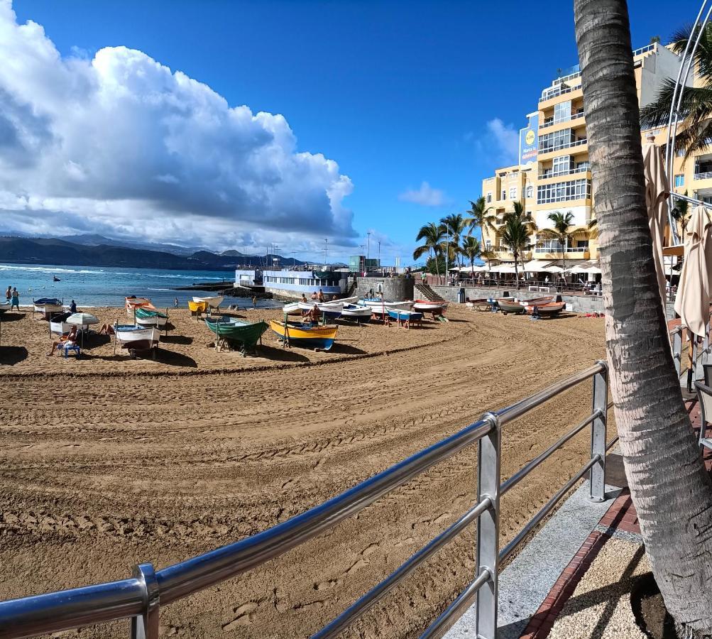 ラスパルマス・デ・グランカナリアLas Canteras La Naval Beachアパートメント エクステリア 写真